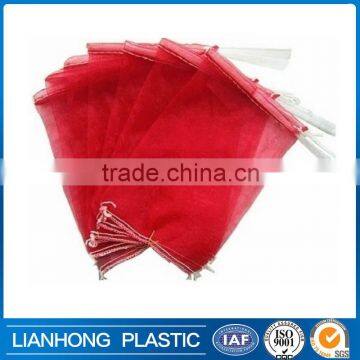 Customized Mono Fresh Vegetables Packaging Net Bag