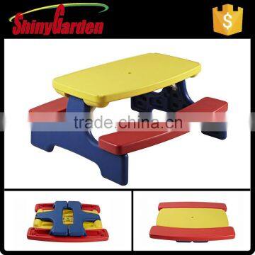 Walmart Colorful Foldable Plastic Table and Chair for Kids Study                        
                                                                                Supplier's Choice