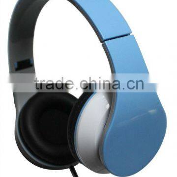 New product new design hot selling wired foldable computer headset with volum