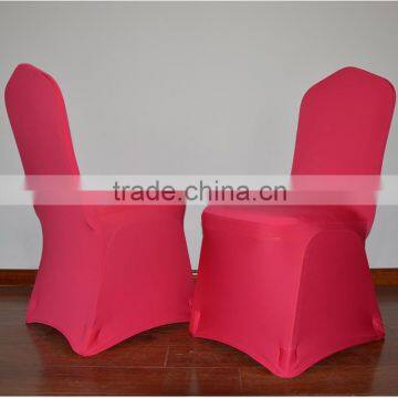 Plum cheap spandex chair cover for sales