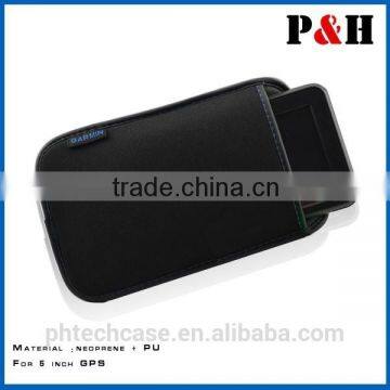 Neoprene Sleeve (Jet Black) Carrying Case for Tom Tom photo-3