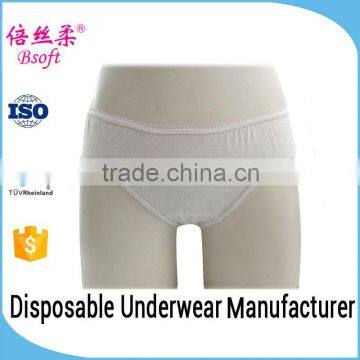 Hot Selling Comfortable Disposable Maternity Panties With Color Elastic