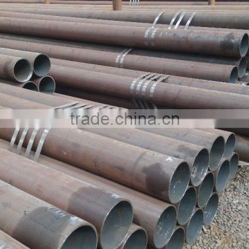 Seamless Q345 carbon steel pipe tube with cold/hot rolled technique