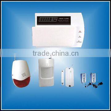 GSM home alarm system with 32 wireless and 8 wired zones