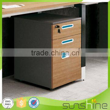 Office Use Storage Filing Cabinet 3 Drawer Mobile Pedestal Cabinet XFS-408