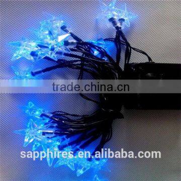 Led Solar Christmas Decoration String Light With Stars