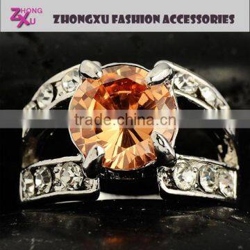 new custom high quality zircon rings