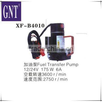 excavator fuel transfer pump