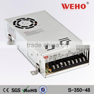 S-300-48 350w ac/dc switching power supply 7.3a 48 v dc power supply