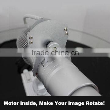 20W Desktop or Mountable LED Gobo Projector Advertising Logo Light (with Custom 1 Color Rotating Glass Gobos) photo-5
