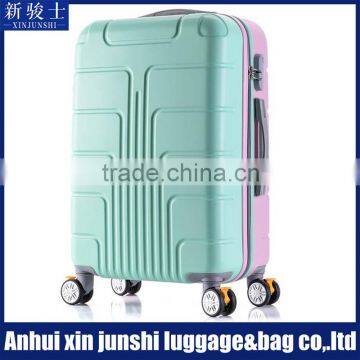 2pcs Hard Shell Travel luggage Set ABS PC Handle Bag Trolley