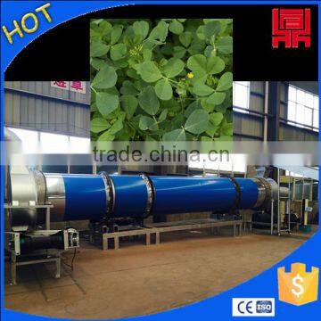 Alfalfa leave dryer machine alfalfa hay drying plant for sale