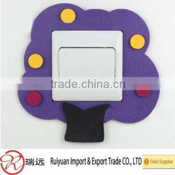 Wholesale High Quality Tree-shape Felt Switch Sticker