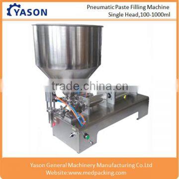 100-1000ML Single Head Piston Bathing Dew Face Cream Filling Machine