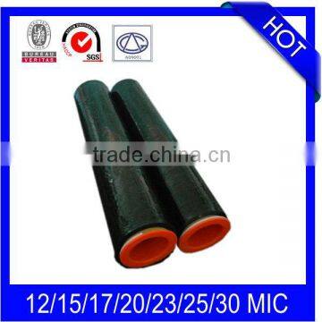 16micx300mx500mm Carton Sealing LLDPE stretch film black