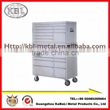 Workshop Stainless Steel Tool Storage Cabinet/Tool Trolley with 20 Drawers(KTB-SL41W)(ODM/OEM)