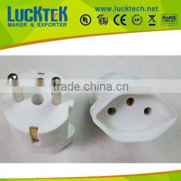 European schuko to Swiss power adapter plug