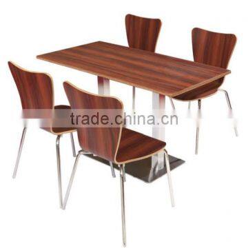 Quanya KFC Mcdonald's fast food restaurant cheap bentwood chair