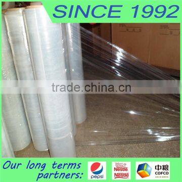 high quality LLDPE Material and Moisture Proof Feature lldpe stretch film