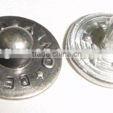 9.5mm nipple brass garment rivets