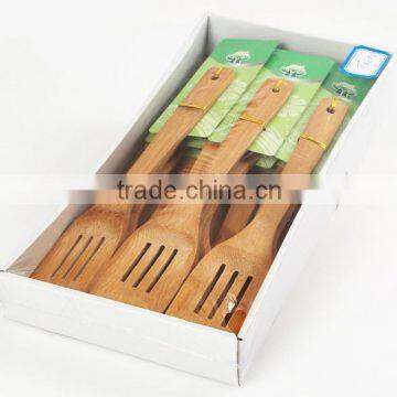 Bamboo Kitchen Utensil/Slotted Turner photo-3