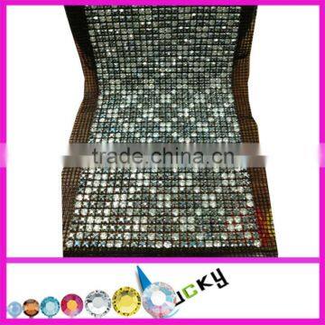 24 rows rhinestone trimming rhinestone mesh strass trimming pearl and rhinestone trimming