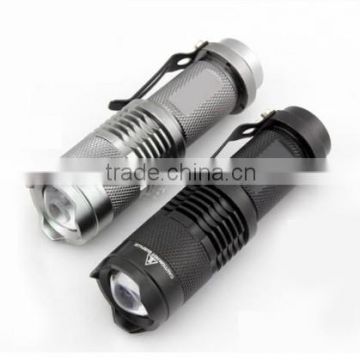 3 Modes Zoom Flashlight, 900 Lumens LED Torch, Mini Zoom Flashlight