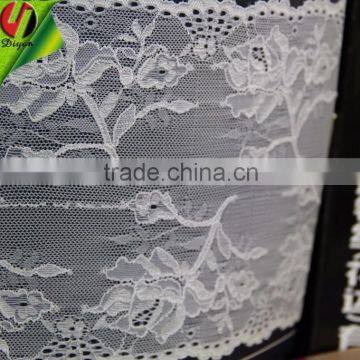 Width 6.7" Stretch Lace Trim for Sexy Ladies Over the Knee Socks photo-2