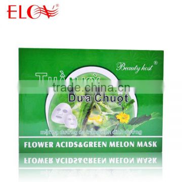 Flower Acid Green Melon Moisturizing Facial Mask