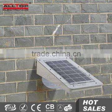 3w High Quality Motion Sensor Outdoor Ip65 Wall Mount Modern Solar Wall Lamp