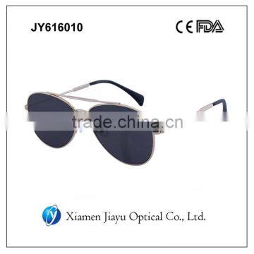 Mirror plane lens aviator sunglasses