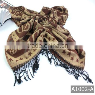 A1002-A New Colorful multiple colors fashion pashmina scarf