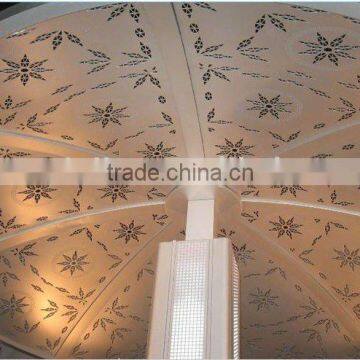 perforated ceiling tile/artistic garden ceiling