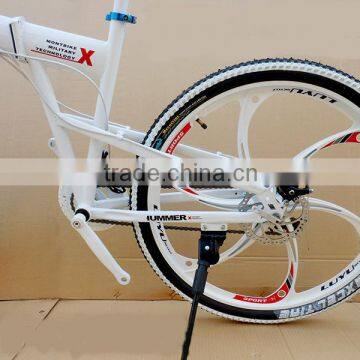 26-inch Folding Mountain Bike 21 Speed High-carbon Steel Mountain Bike photo-5