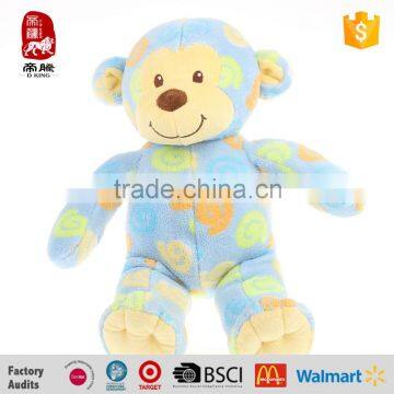 EN71 TOY soft colorful plush monkey for babys