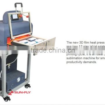 3D vacuum heat press machine /3D heat transfer film machine/3D film transfer machine