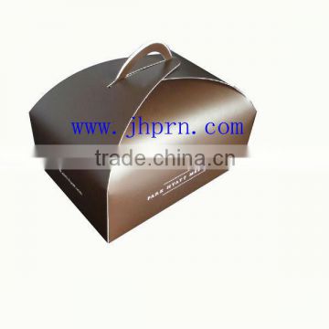 golden food paper box cake packing box