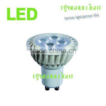 high power SAA led 300lm 4W GU10 repacemnt of halogen 50w