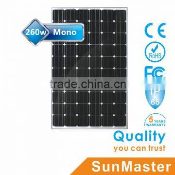 SunMaster 260w Mono Solar Panel SM260M