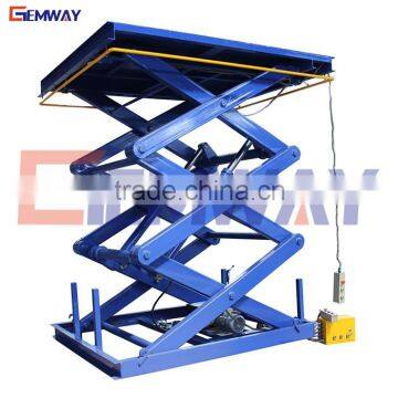 New stationary hydraulic scissor lift China platform