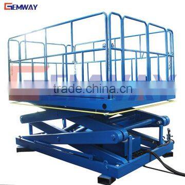 2016 Hot new product!!! warehouse used fixed scissor lift platform