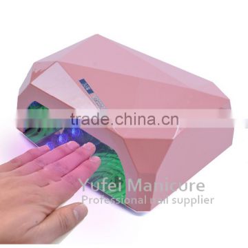 hotseling cheap uv led nail lamp diamond 36w ccfl nail led uv lamp