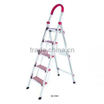 Hot sell! 5 steps Stainless Steel Step ladders XC-3155