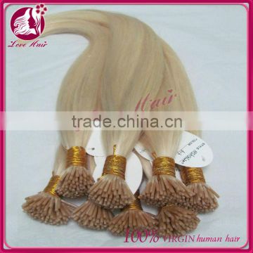 New arrival 100 keratin tip human hair extension