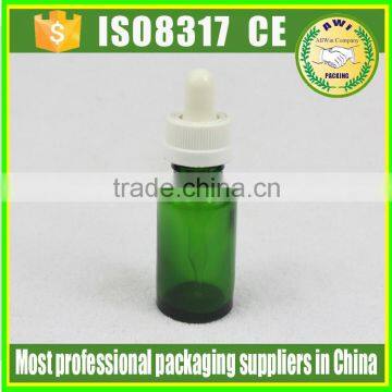 Empty Glass Eye Dropper green Serum Bottles 30ml