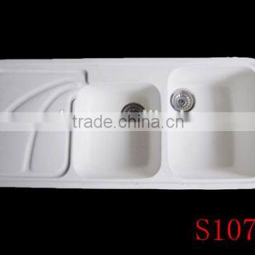 2016 Modern Style Solid Surface Kitchen Sink,aritifical Stone Single Bowl Kitchen Sink,wash Basin photo-6