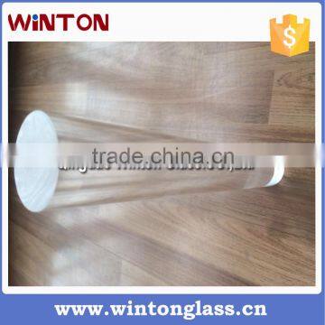 High purity clear fused silica quartz rod cylindrical lens