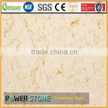 Oman Beige Artificial Quartz Marble For Wall