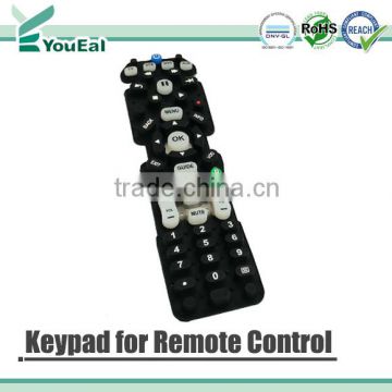 Remote Control Rubber Keypad