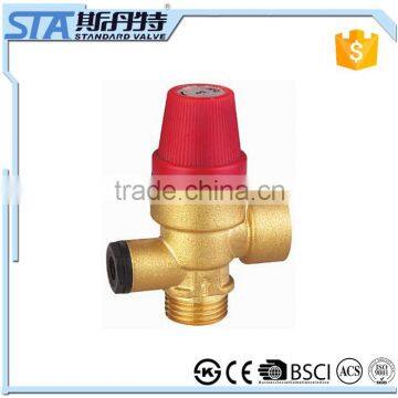 ART.5058 Factory Manufacture Forged Automatically Brass Water Safety Pressure Relief Valve for Controlling Pressure on Boilers photo-4